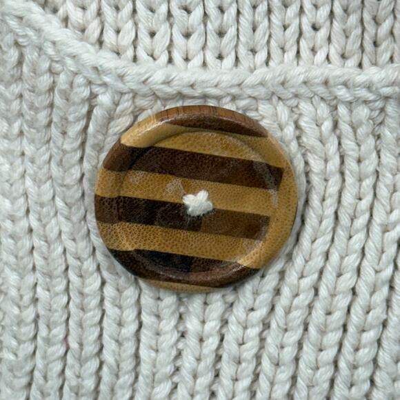 Vintage 90s Y2k Open Cardigan Sweater Himekaji Coquette Shoujo Girl Cottage XS S - Picture 3 of 6